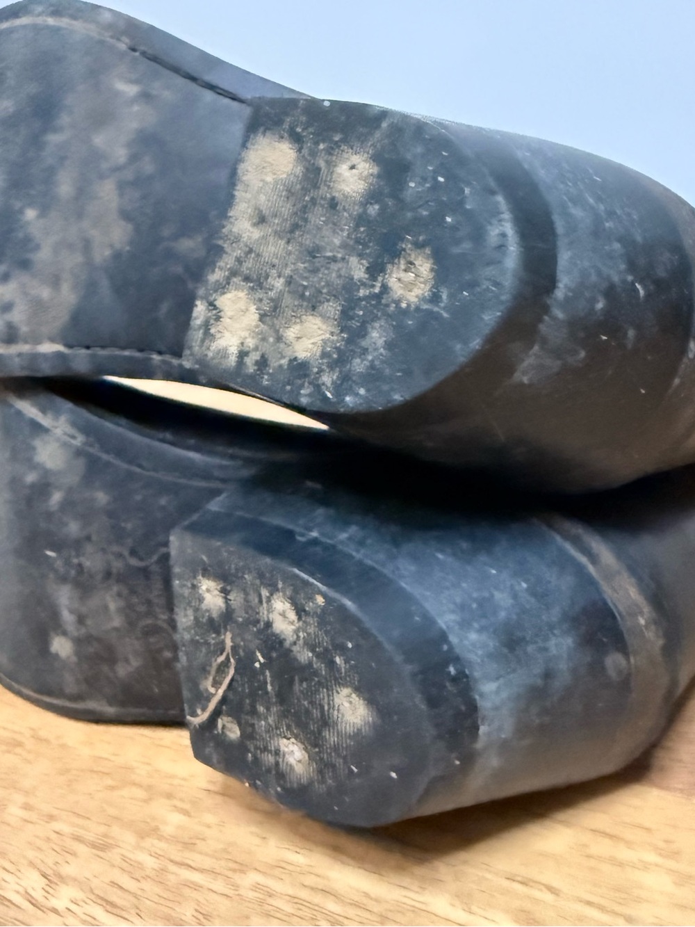Old West Black and Brown Leather Boots - Picture 11 of 12